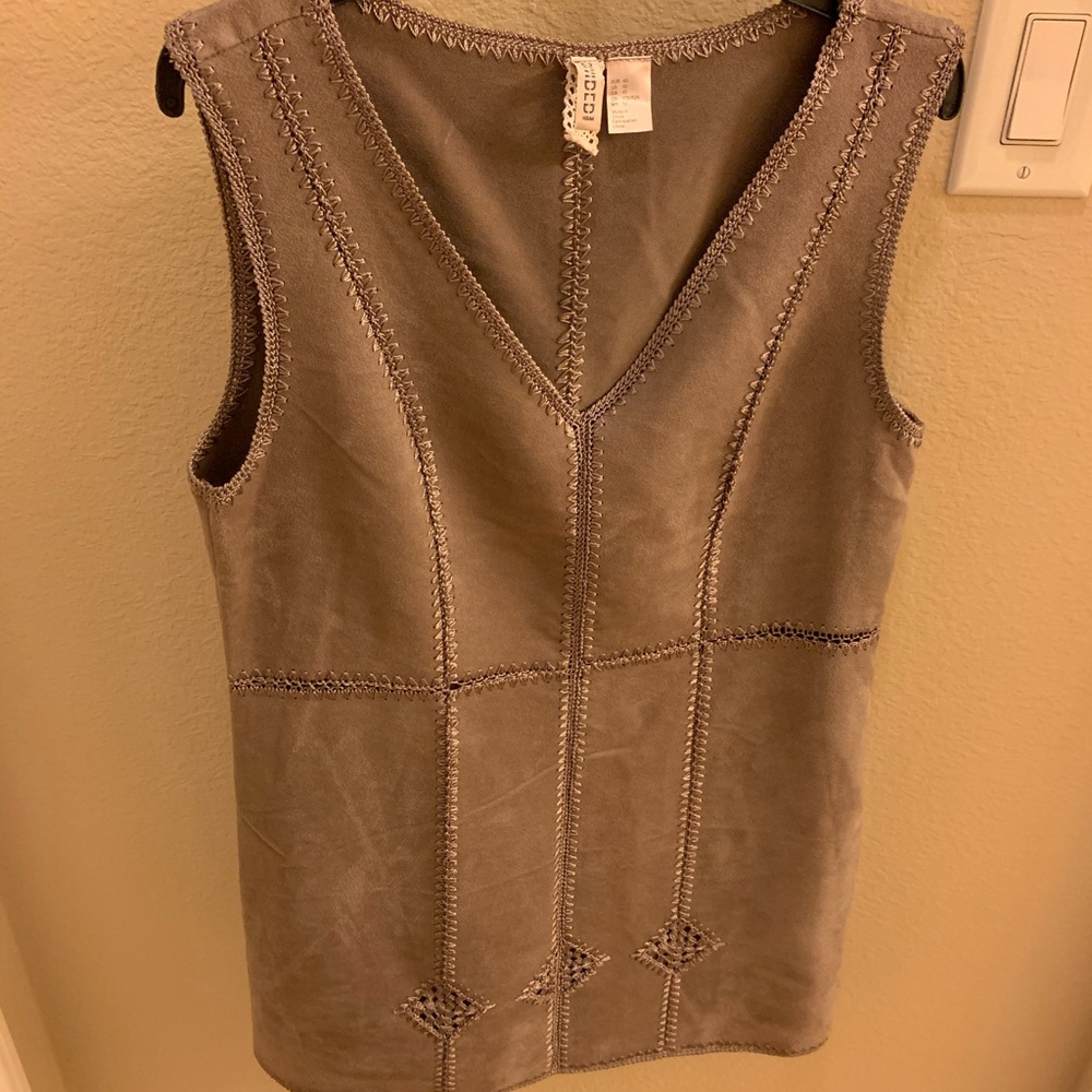 Divided H&M imitation suede dress